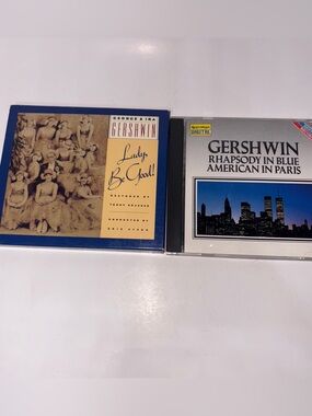 George Gershwin CD’s Lady Be Good & Rhapsody in Blue American in Paris